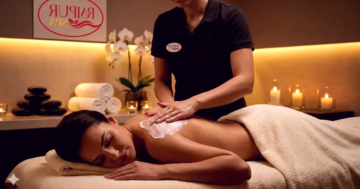 Aromatherapy Candle Massage: A Sensory Journey at Raipur SPA