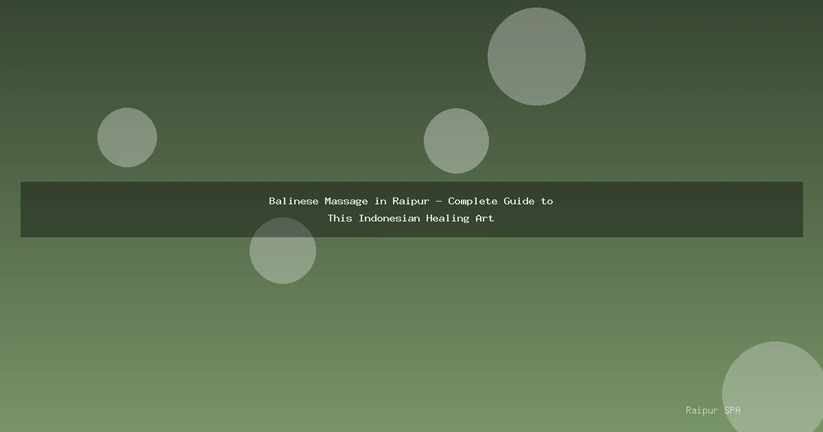 Foot Reflexology in Devendra Nagar at Raipur SPA