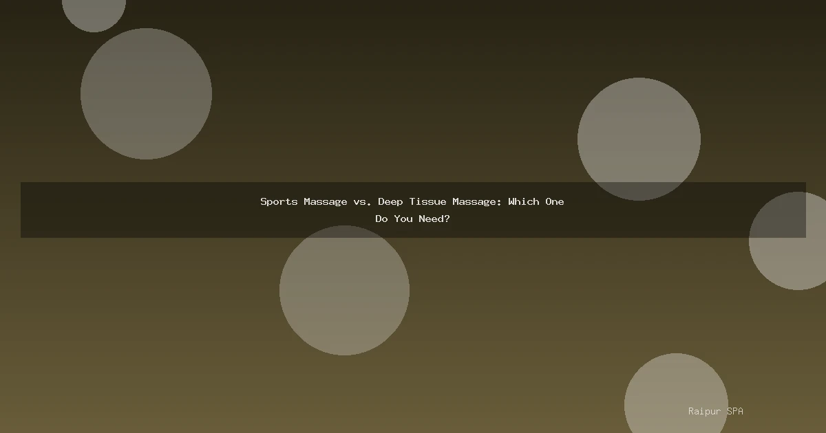 Cream Massage at Raipur SPA Samta Colony Raipur